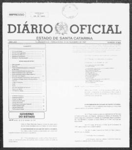 Diário Oficial do Estado de Santa Catarina. Ano 64. N° 15825 de 16/12/1997