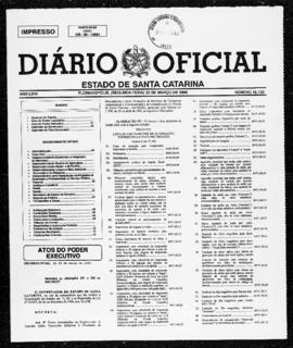 Diário Oficial do Estado de Santa Catarina. Ano 66. N° 16130 de 22/03/1999