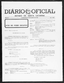 Diário Oficial do Estado de Santa Catarina. Ano 45. N° 11297 de 22/08/1979