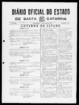 Diário Oficial do Estado de Santa Catarina. Ano 21. N° 5212 de 09/09/1954