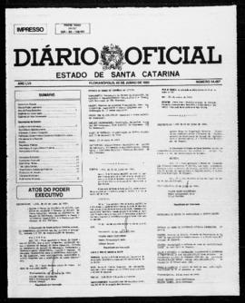 Diário Oficial do Estado de Santa Catarina. Ano 57. N° 14457 de 05/06/1992