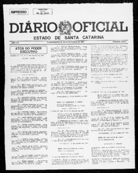 Diário Oficial do Estado de Santa Catarina. Ano 53. N° 13311 de 15/10/1987