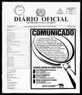 Diário Oficial do Estado de Santa Catarina. Ano 74. N° 18530 de 20/01/2009