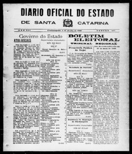 Diário Oficial do Estado de Santa Catarina. Ano 3. N° 655 de 03/06/1936