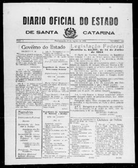 Diário Oficial do Estado de Santa Catarina. Ano 1. N° 136 de 21/08/1934
