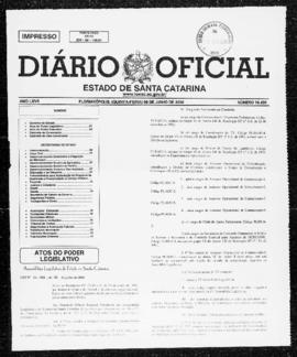 Diário Oficial do Estado de Santa Catarina. Ano 67. N° 16430 de 08/06/2000