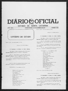Diário Oficial do Estado de Santa Catarina. Ano 41. N° 10607 de 10/11/1976