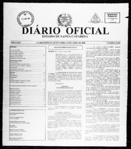 Diário Oficial do Estado de Santa Catarina. Ano 74. N° 18345 de 18/04/2008