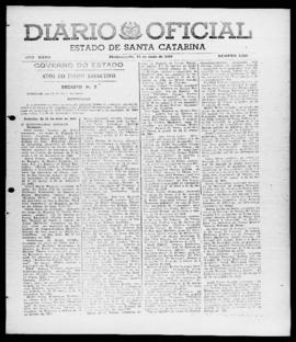 Diário Oficial do Estado de Santa Catarina. Ano 27. N° 6566 de 24/05/1960