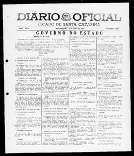Diário Oficial do Estado de Santa Catarina. Ano 22. N° 5363 de 05/05/1955