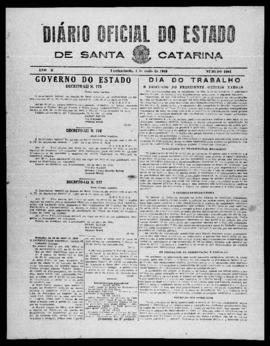 Diário Oficial do Estado de Santa Catarina. Ano 10. N° 2491 de 04/05/1943