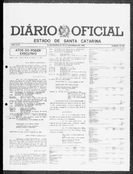 Diário Oficial do Estado de Santa Catarina. Ano 49. N° 12346 de 25/11/1983