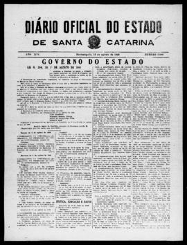 Diário Oficial do Estado de Santa Catarina. Ano 16. N° 3998 de 12/08/1949