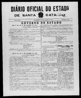 Diário Oficial do Estado de Santa Catarina. Ano 18. N° 4530 de 26/10/1951