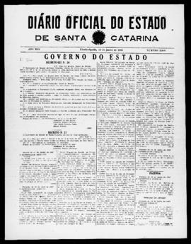 Diário Oficial do Estado de Santa Catarina. Ano 14. N° 3488 de 19/06/1947