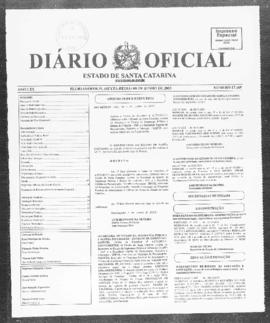 Diário Oficial do Estado de Santa Catarina. Ano 70. N° 17169 de 06/06/2003