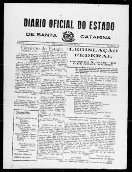 Diário Oficial do Estado de Santa Catarina. Ano 1. N° 63 de 23/05/1934