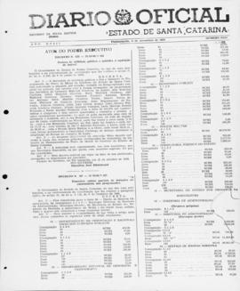 Diário Oficial do Estado de Santa Catarina. Ano 35. N° 8640 de 06/11/1968