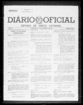 Diário Oficial do Estado de Santa Catarina. Ano 53. N° 13046 de 22/09/1986