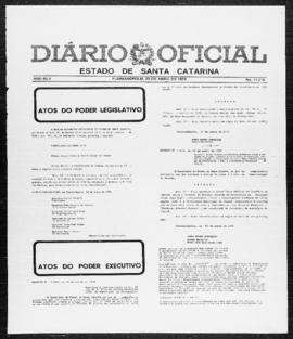Diário Oficial do Estado de Santa Catarina. Ano 45. N° 11216 de 25/04/1979