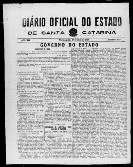 Diário Oficial do Estado de Santa Catarina. Ano 19. N° 4644 de 25/04/1952