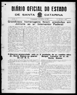 Diário Oficial do Estado de Santa Catarina. Ano 5. N° 1319 de 05/10/1938