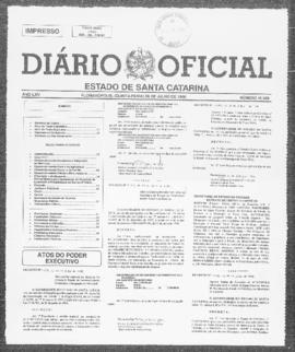 Diário Oficial do Estado de Santa Catarina. Ano 65. N° 15956 de 09/07/1998
