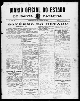 Diário Oficial do Estado de Santa Catarina. Ano 6. N° 1649 de 29/11/1939