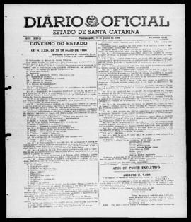 Diário Oficial do Estado de Santa Catarina. Ano 27. N° 6583 de 20/06/1960