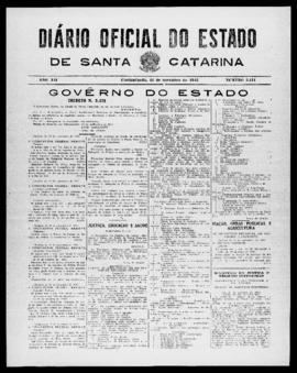 Diário Oficial do Estado de Santa Catarina. Ano 12. N° 3111 de 22/11/1945