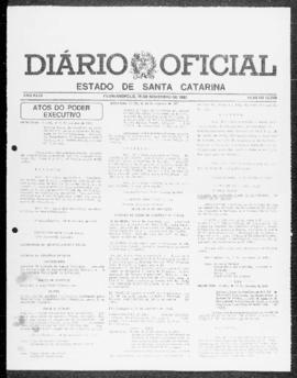 Diário Oficial do Estado de Santa Catarina. Ano 49. N° 12339 de 16/11/1983