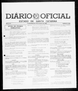 Diário Oficial do Estado de Santa Catarina. Ano 49. N° 12284 de 24/08/1983