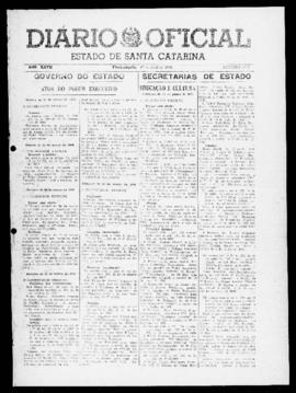 Diário Oficial do Estado de Santa Catarina. Ano 27. N° 6533 de 01/04/1960