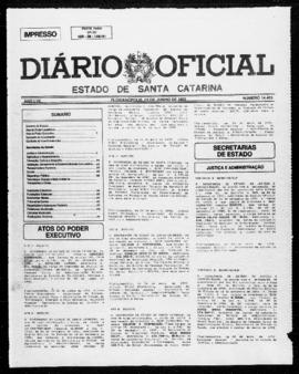 Diário Oficial do Estado de Santa Catarina. Ano 57. N° 14455 de 03/06/1992
