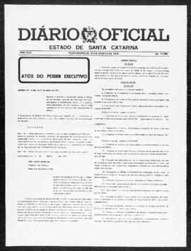 Diário Oficial do Estado de Santa Catarina. Ano 45. N° 11298 de 23/08/1979