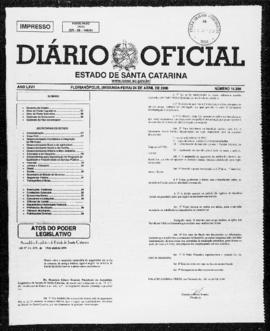 Diário Oficial do Estado de Santa Catarina. Ano 67. N° 16398 de 24/04/2000