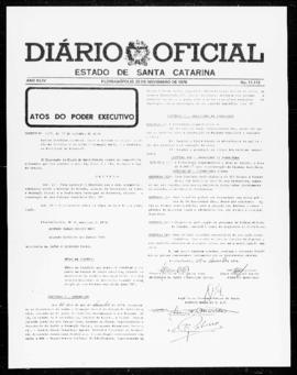 Diário Oficial do Estado de Santa Catarina. Ano 44. N° 11112 de 22/11/1978
