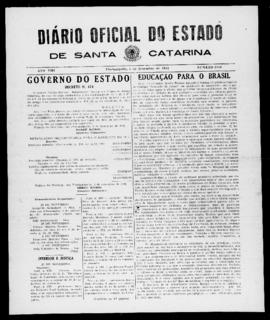 Diário Oficial do Estado de Santa Catarina. Ano 8. N° 2154 de 05/12/1941