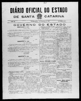 Diário Oficial do Estado de Santa Catarina. Ano 11. N° 2875 de 07/12/1944