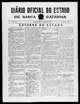Diário Oficial do Estado de Santa Catarina. Ano 15. N° 3759 de 06/08/1948
