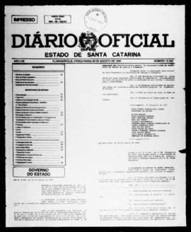 Diário Oficial do Estado de Santa Catarina. Ano 62. N° 15242 de 08/08/1995