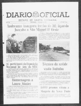 Diário Oficial do Estado de Santa Catarina. Ano 40. N° 9942 de 07/03/1974