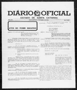 Diário Oficial do Estado de Santa Catarina. Ano 45. N° 11210 de 17/04/1979