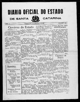 Diário Oficial do Estado de Santa Catarina. Ano 1. N° 280 de 16/02/1935