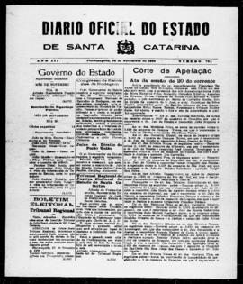 Diário Oficial do Estado de Santa Catarina. Ano 3. N° 794 de 26/11/1936