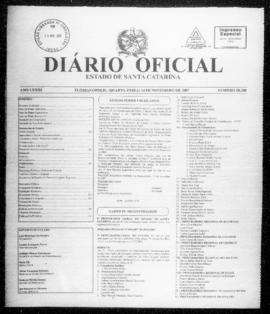 Diário Oficial do Estado de Santa Catarina. Ano 73. N° 18248 de 14/11/2007