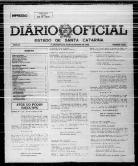 Diário Oficial do Estado de Santa Catarina. Ano 54. N° 13821 de 09/11/1989