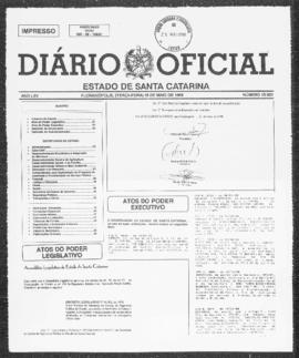 Diário Oficial do Estado de Santa Catarina. Ano 65. N° 15921 de 19/05/1998