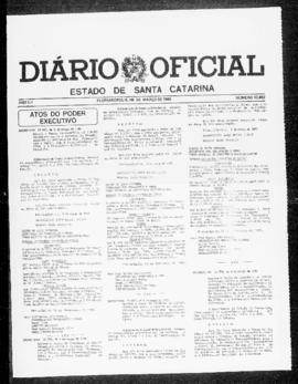 Diário Oficial do Estado de Santa Catarina. Ano 52. N° 12662 de 06/03/1985