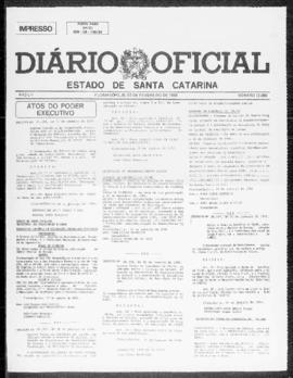 Diário Oficial do Estado de Santa Catarina. Ano 52. N° 12889 de 03/02/1986